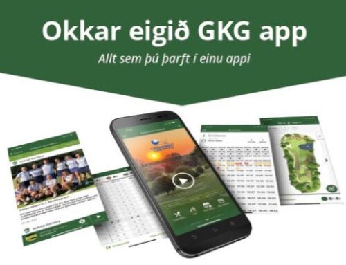 Fáðu fréttir frá GKG í gegnum GLFR golf appið